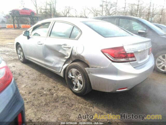 HONDA CIVIC LX, 2HGFB2F59DH577020