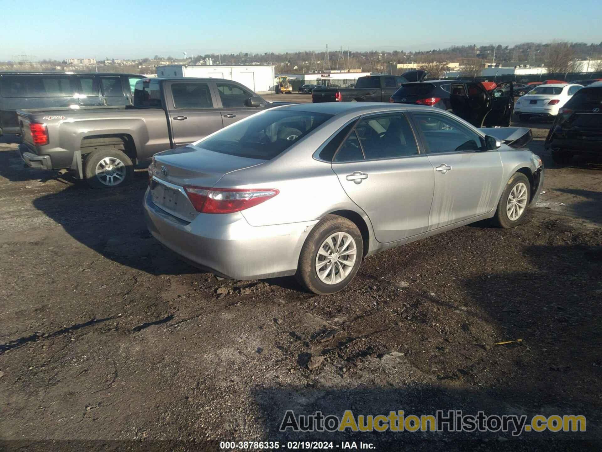 TOYOTA CAMRY LE, 4T1BF1FK8HU409210