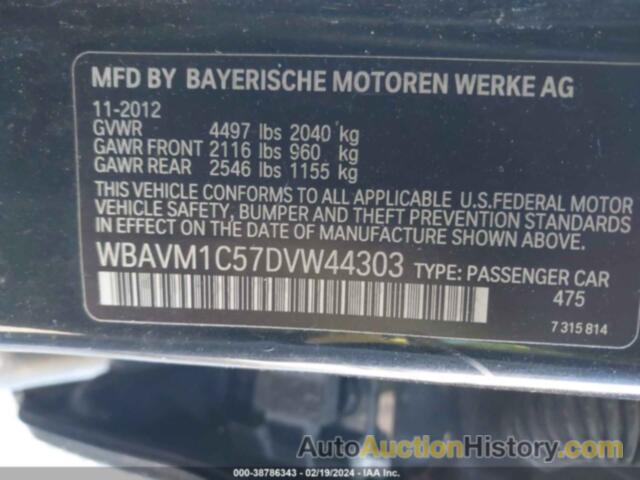 BMW X1 SDRIVE28I, WBAVM1C57DVW44303