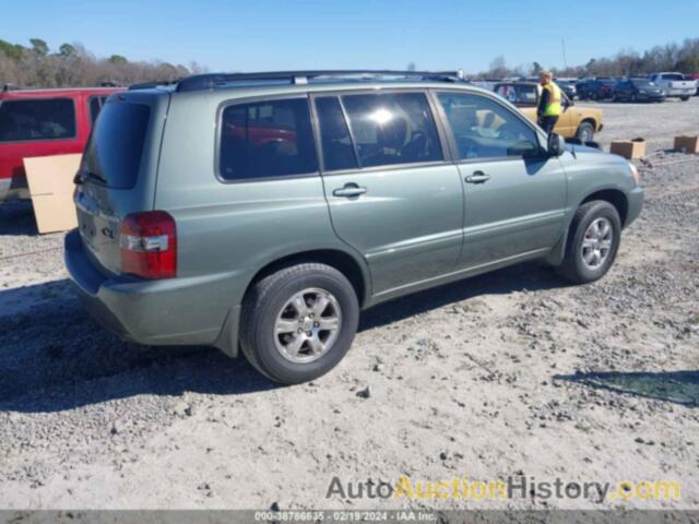 TOYOTA HIGHLANDER V6, JTEEP21A650067256