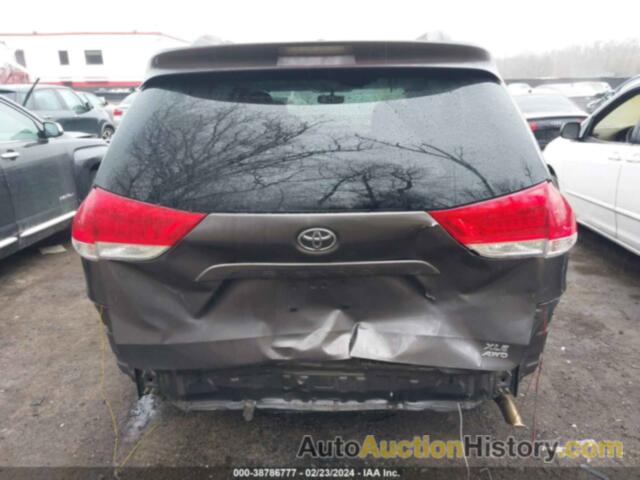 TOYOTA SIENNA XLE 7 PASSENGER, 5TDDK3DC2DS052928