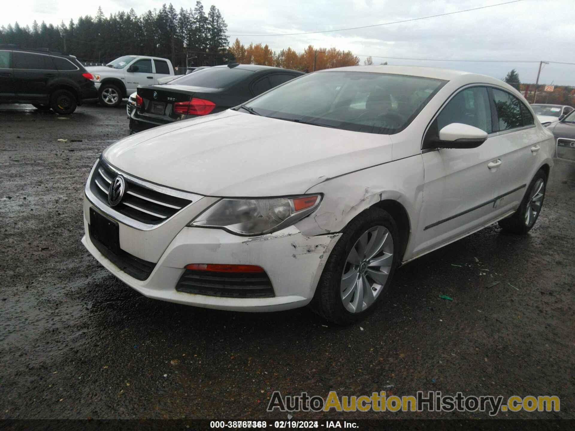 VOLKSWAGEN CC R-LINE/SPORT, WVWMP7AN6CE538645