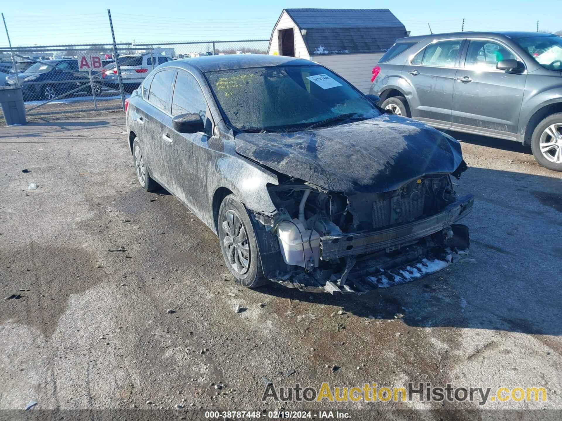 NISSAN SENTRA S, 3N1AB7AP0KY216686