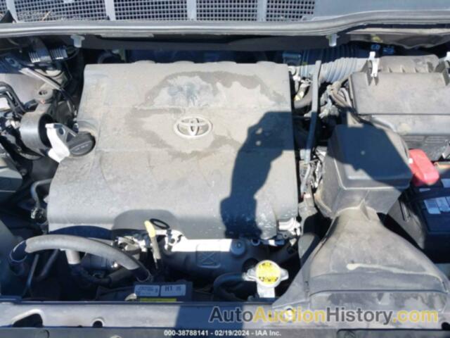 TOYOTA SIENNA XLE 8 PASSENGER, 5TDYK3DC2FS619627