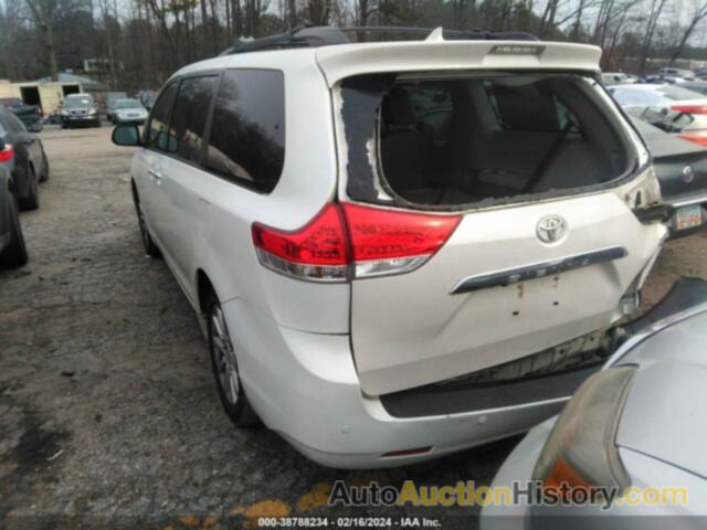 TOYOTA SIENNA LIMITED, 5TDDK3DC2BS026617