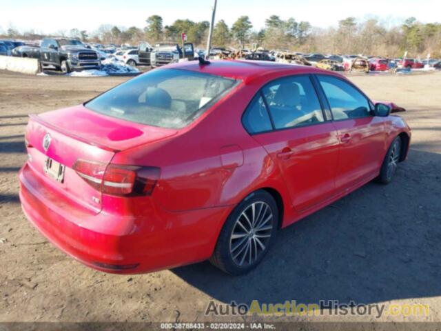 VOLKSWAGEN JETTA 1.8T SPORT, 3VWD17AJ9GM362914