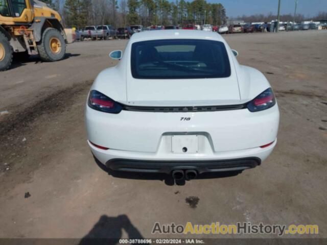 PORSCHE 718 CAYMAN, WP0AA2A81JK262021