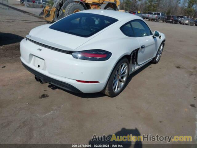 PORSCHE 718 CAYMAN, WP0AA2A81JK262021