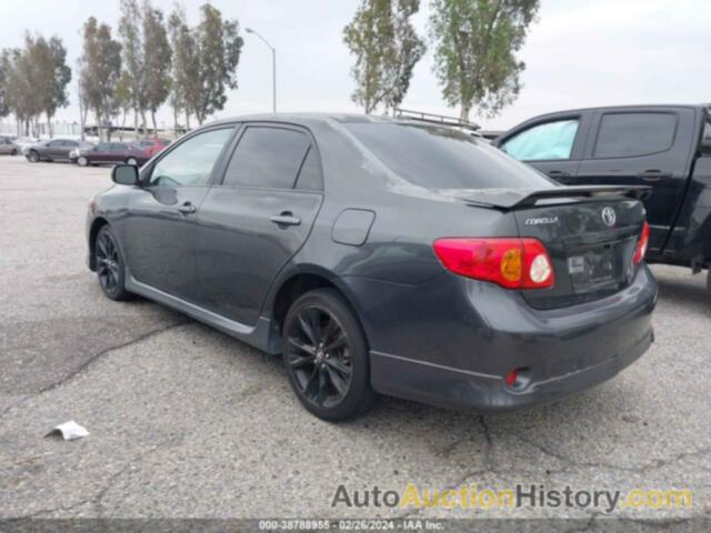 TOYOTA COROLLA XRS, 1NXBE40E09Z078616