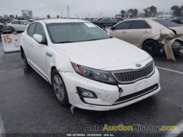 KIA OPTIMA HYBRID, KNAGM4AD3F5079975