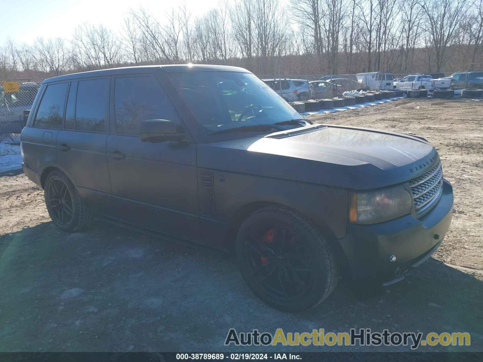 LAND ROVER RANGE ROVER SUPERCHARGED, SALMF1E47AA325833