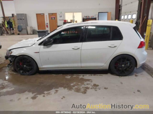 VOLKSWAGEN GOLF GTI AUTOBAHN 4-DOOR/S 4-DOOR/SE 4-DOOR/SPORT 4-DOOR, 3VW547AU7HM069441