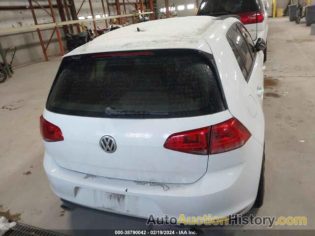 VOLKSWAGEN GOLF GTI AUTOBAHN 4-DOOR/S 4-DOOR/SE 4-DOOR/SPORT 4-DOOR, 3VW547AU7HM069441