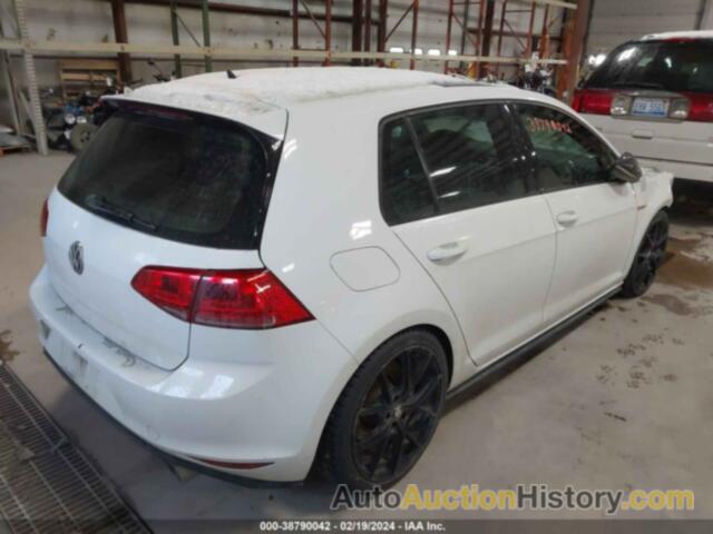 VOLKSWAGEN GOLF GTI AUTOBAHN 4-DOOR/S 4-DOOR/SE 4-DOOR/SPORT 4-DOOR, 3VW547AU7HM069441