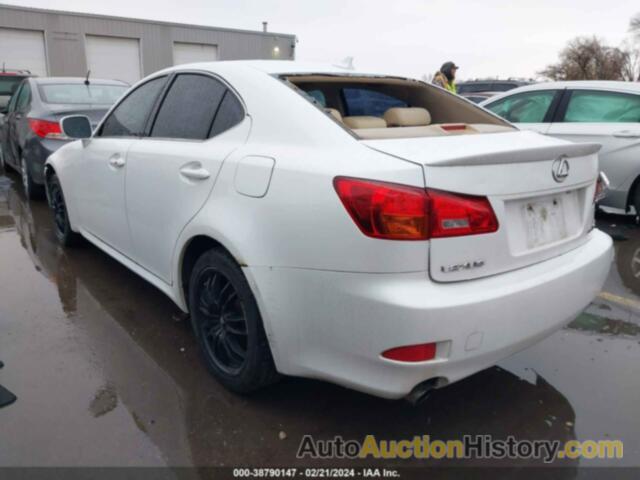 LEXUS IS 250, JTHCK262885019551