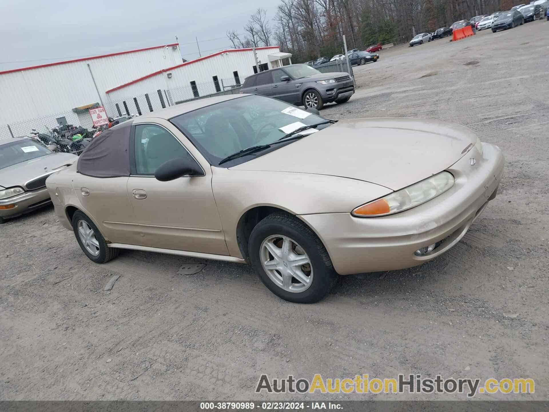 OLDSMOBILE ALERO GL, 1G3NL52F72C296115