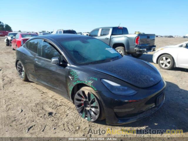 TESLA MODEL 3 PERFORMANCE DUAL MOTOR ALL-WHEEL DRIVE, 5YJ3E1EC6MF984690