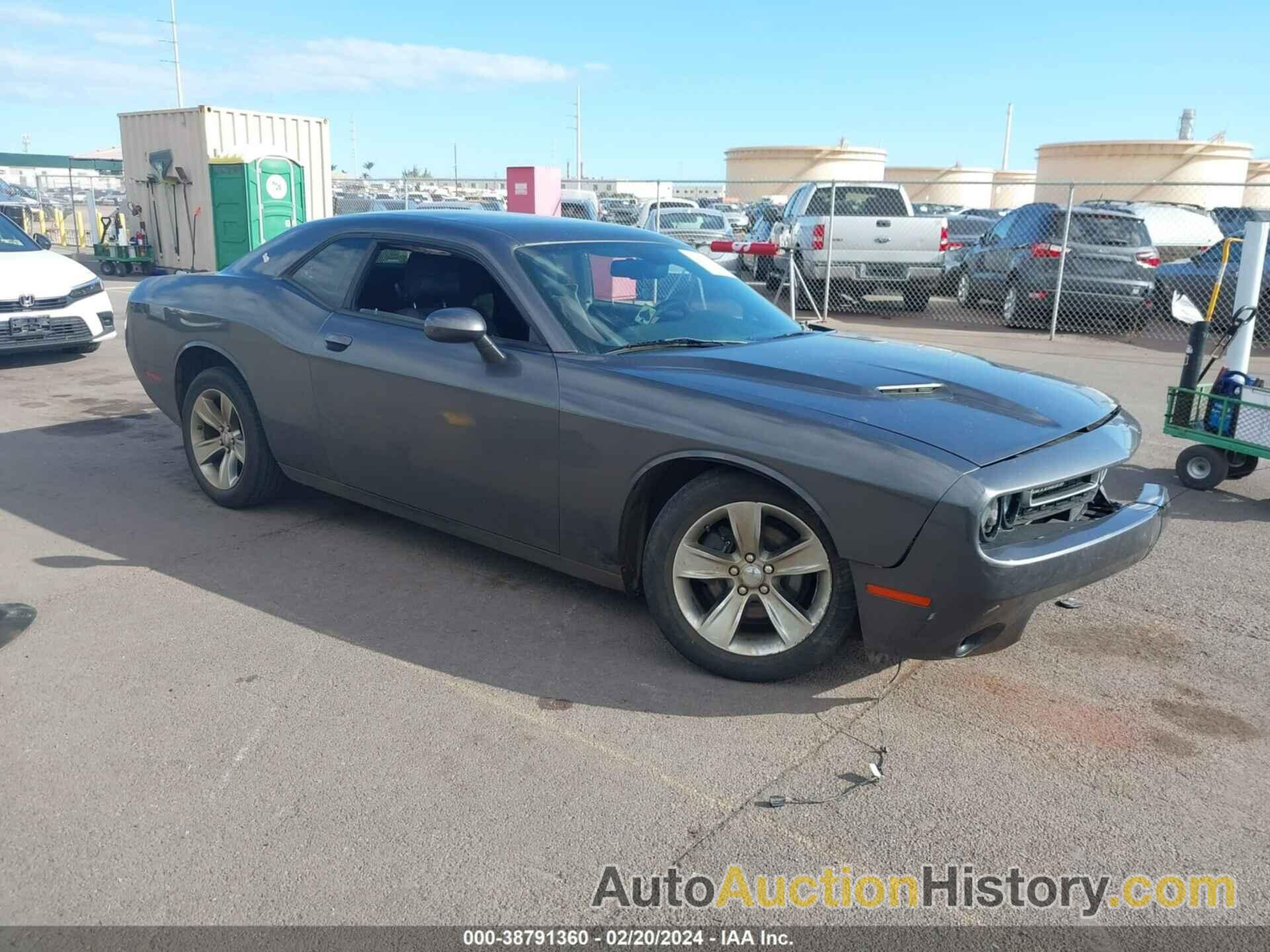 DODGE CHALLENGER SXT, 2C3CDZAG8FH849982