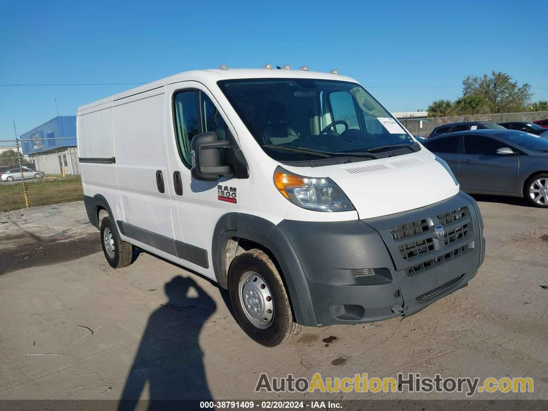 RAM PROMASTER 1500 LOW ROOF 136 WB, 3C6TRVAG3HE546183