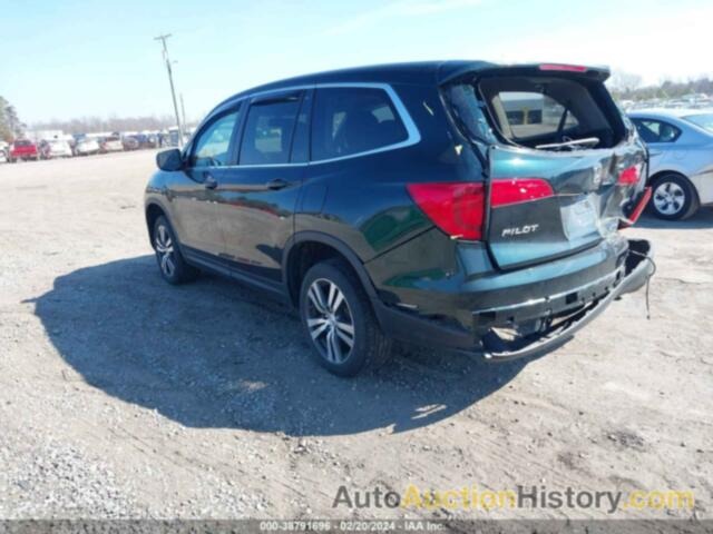 HONDA PILOT EX-L, 5FNYF6H55GB011284