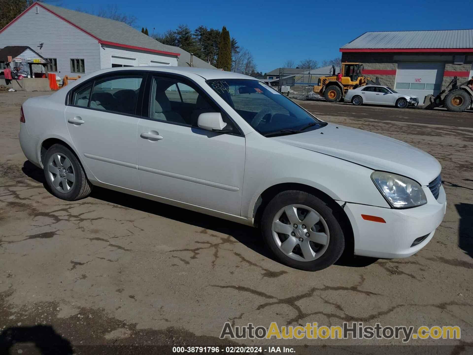 KIA OPTIMA LX, KNAGE123175107811