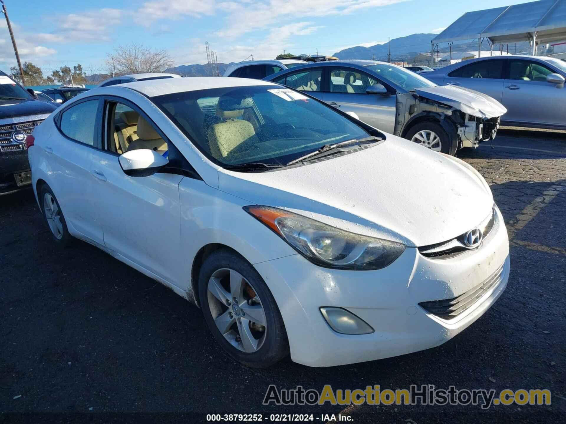 HYUNDAI ELANTRA GLS, 5NPDH4AE2DH216596