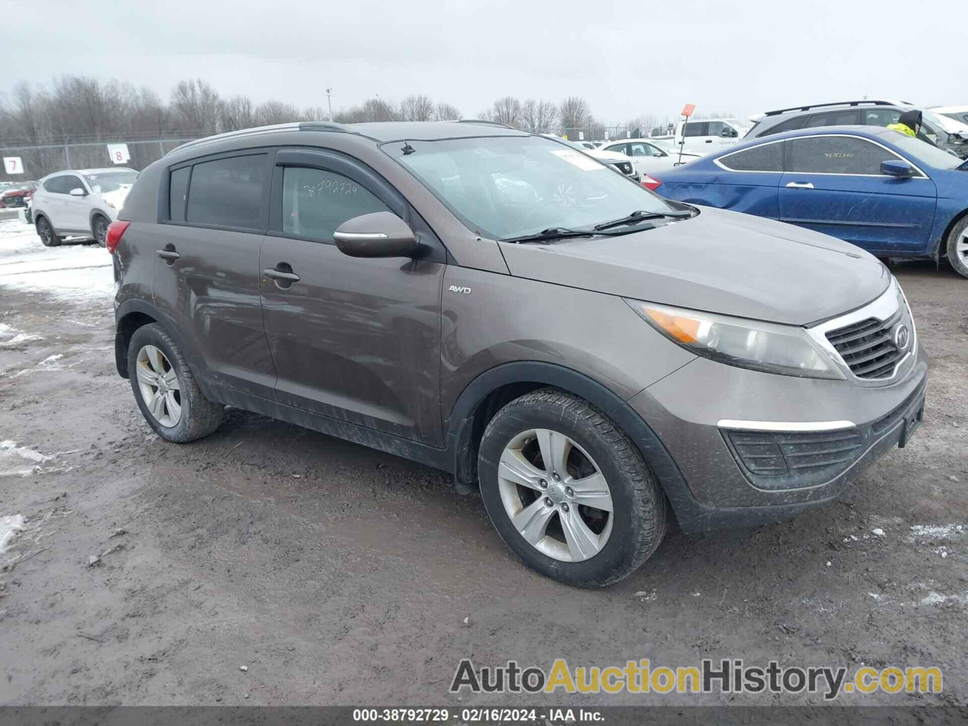 KIA SPORTAGE LX, KNDPBCA29C7281138