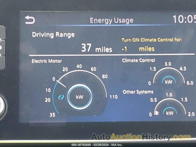 NISSAN LEAF SV 40 KWH, 1N4AZ1CV7MC551477