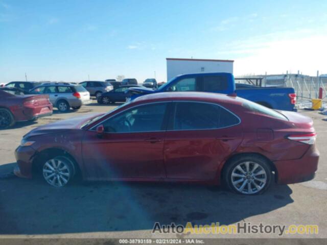 TOYOTA CAMRY LE, 4T1C11AK9LU315369