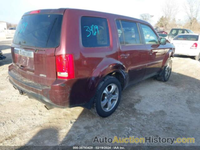 HONDA PILOT EX, 5FNYF4H44EB021930