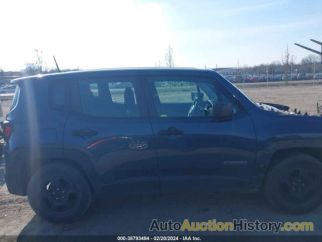 JEEP RENEGADE SPORT FWD, ZACNJAAB3KPK75462