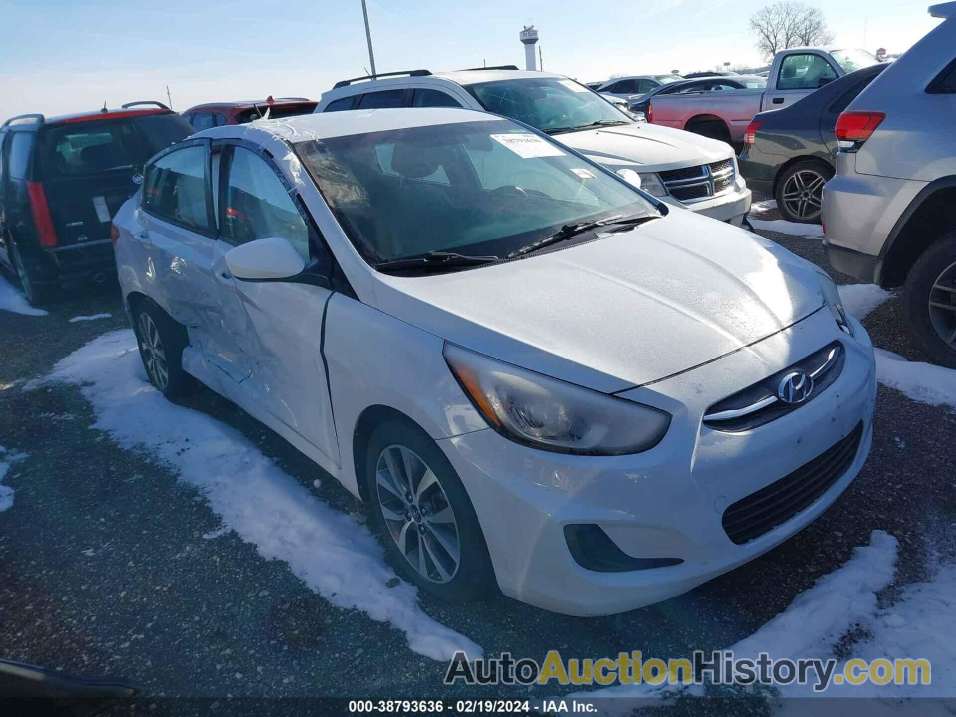 HYUNDAI ACCENT VALUE EDITION, KMHCT4AE0HU372122