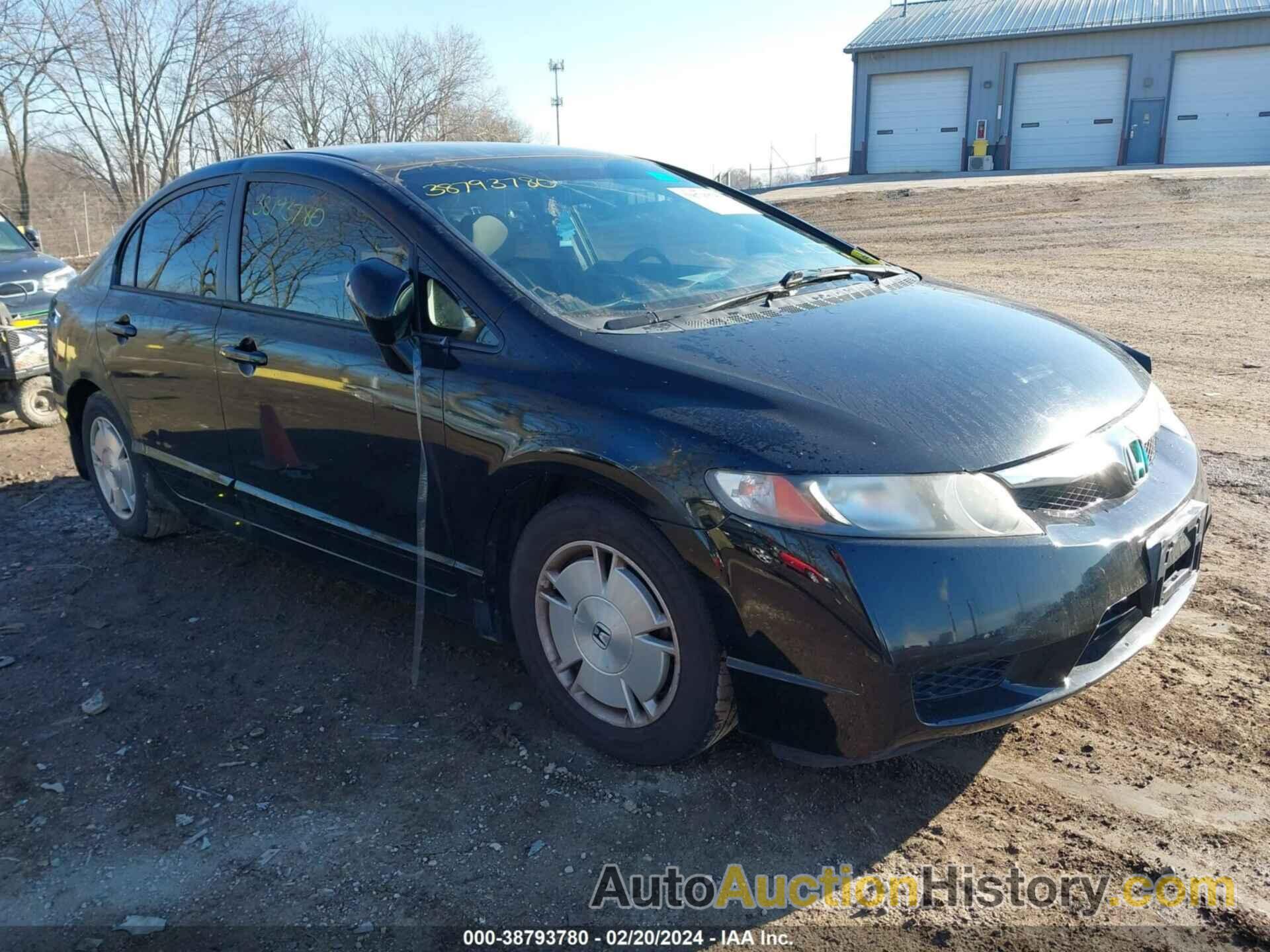 HONDA CIVIC HYBRID HYBRID, JHMFA36219S013793