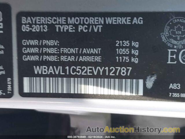 BMW X1 XDRIVE28I, WBAVL1C52EVY12787