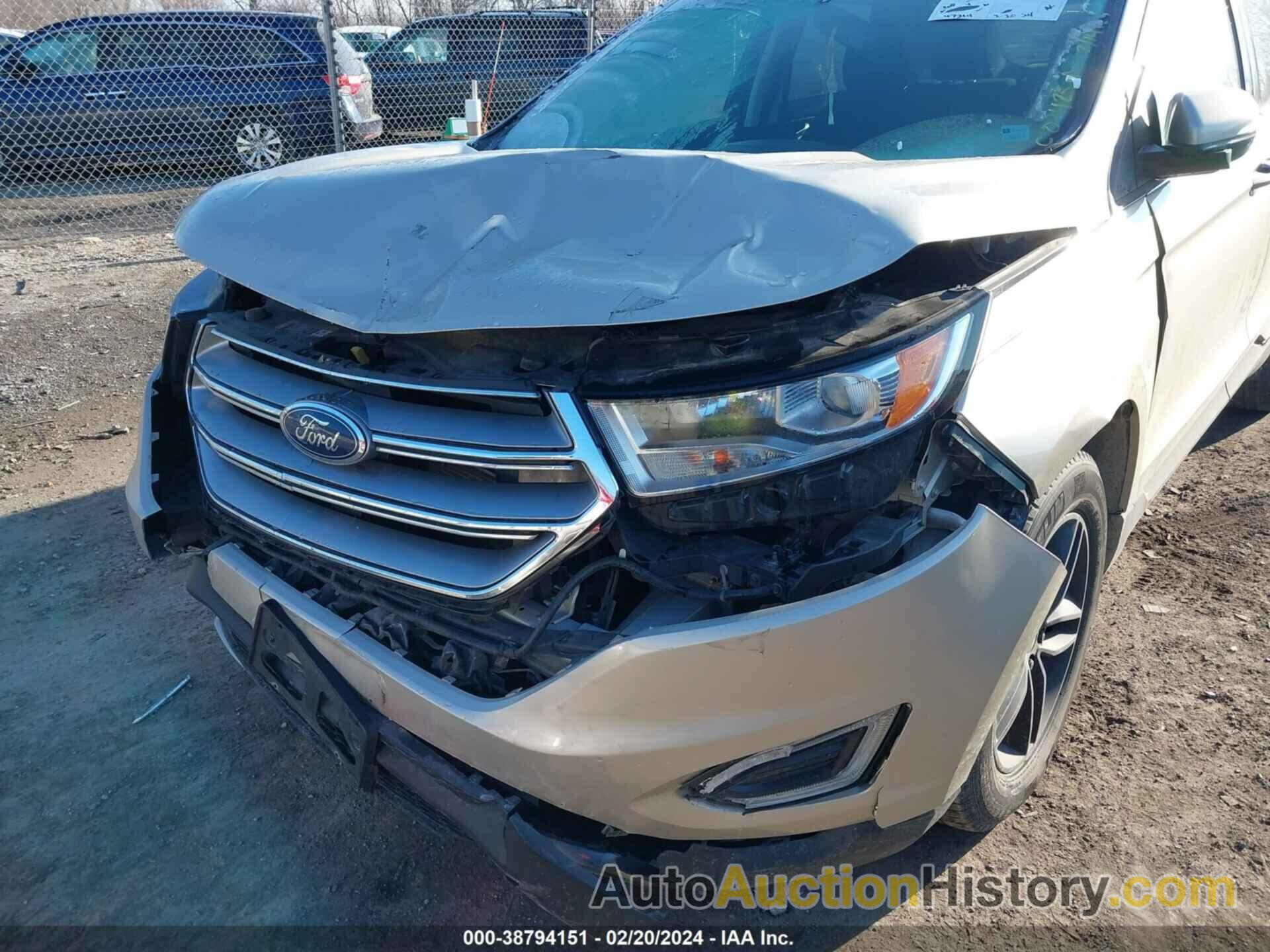 FORD EDGE SEL, 2FMPK4J87HBC02425