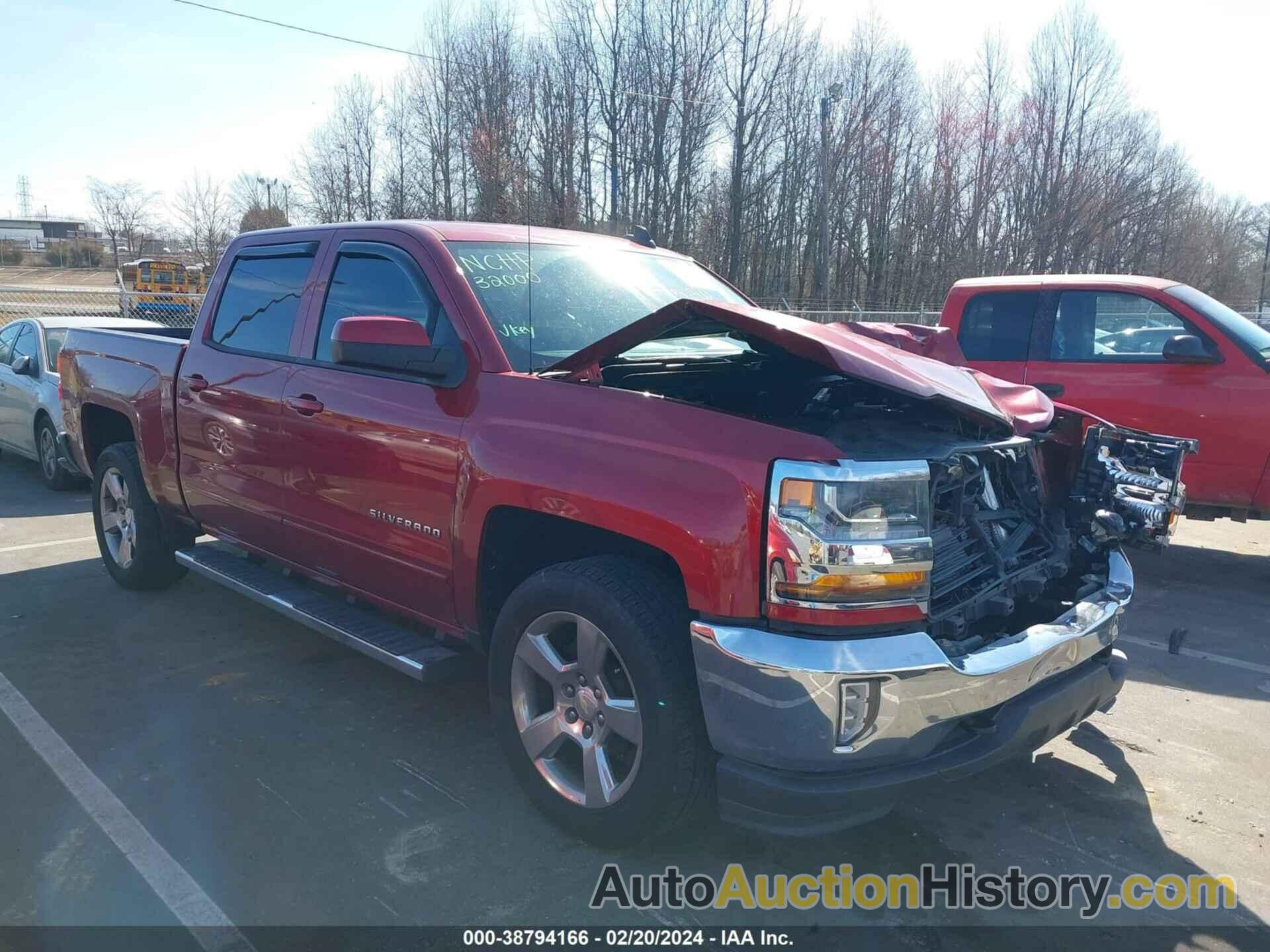 CHEVROLET SILVERADO 1500 1LT, 3GCUKREC9JG156893