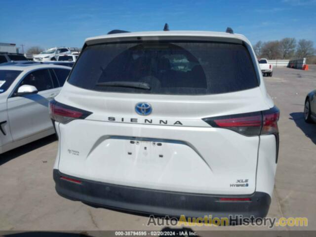 TOYOTA SIENNA XLE, 5TDYRKEC0NS086731