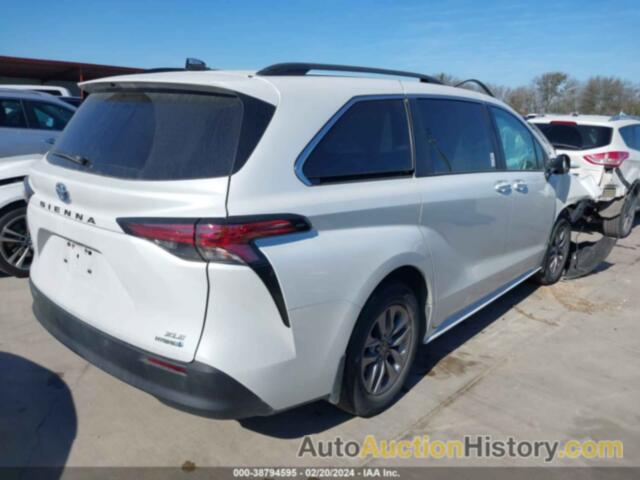 TOYOTA SIENNA XLE, 5TDYRKEC0NS086731