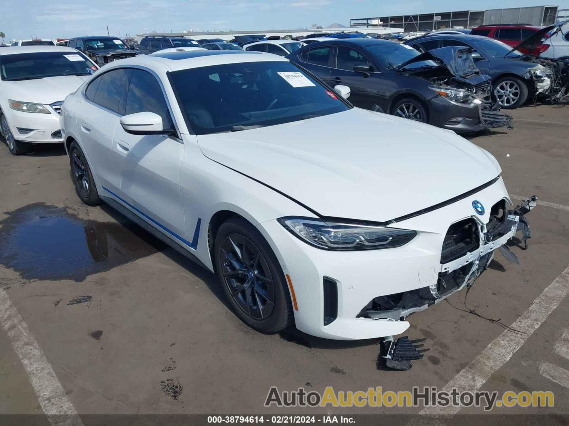 BMW I4 EDRIVE40, WBY73AW08PFP46334