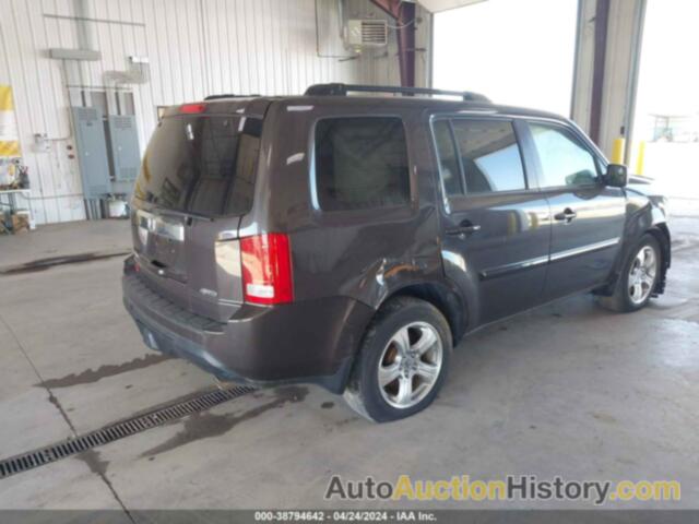 HONDA PILOT EX-L, 5FNYF4H54DB017755