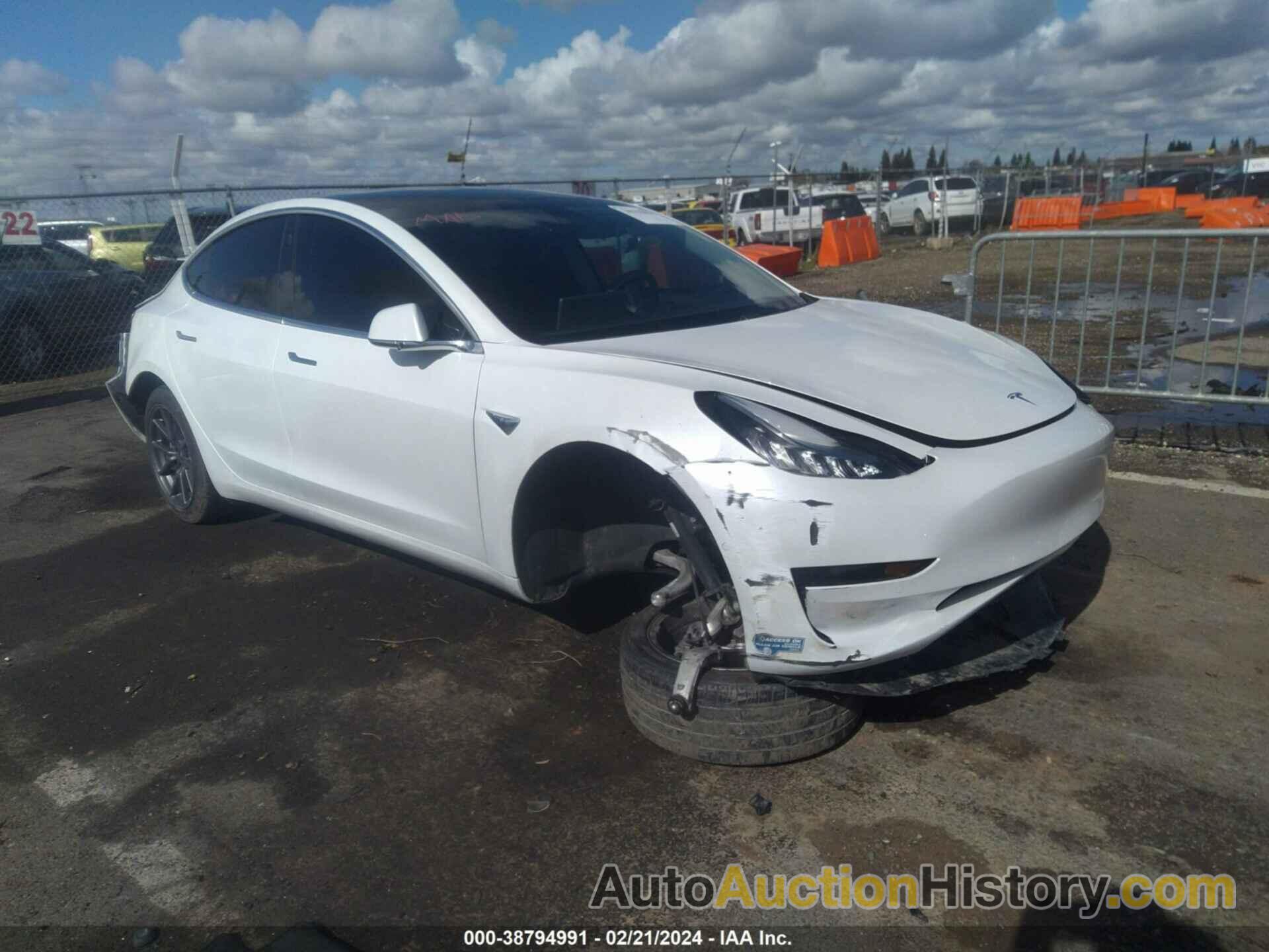 TESLA MODEL 3 STANDARD RANGE PLUS REAR-WHEEL DRIVE/STANDARD RANGE REAR-WHEEL DRIVE, 5YJ3E1EA6LF740275