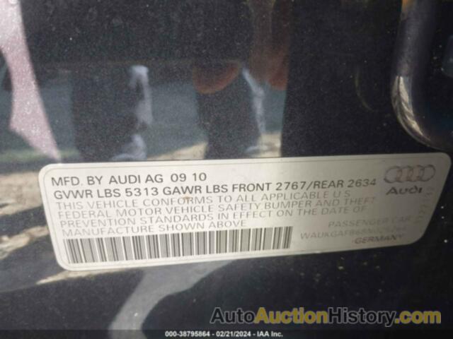 AUDI A6 3.0 PREMIUM, WAUKGAFB6BN025264