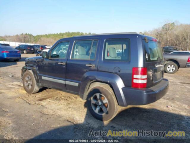 JEEP LIBERTY SPORT, 1J8GP28KX8W186904