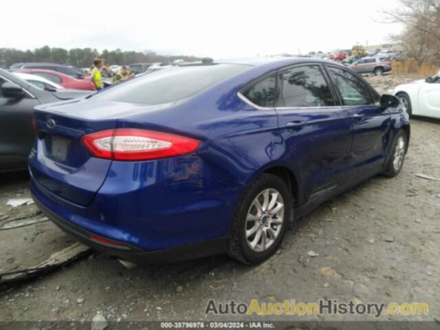 FORD FUSION S, 3FA6P0G71GR129986