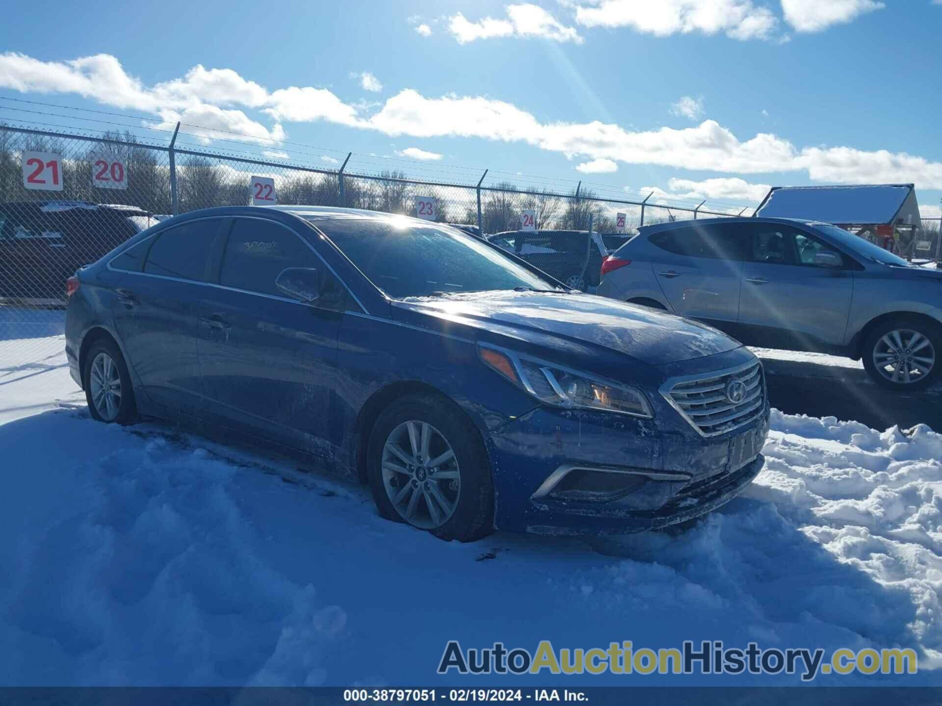 HYUNDAI SONATA SE, 5NPE24AF0HH489749