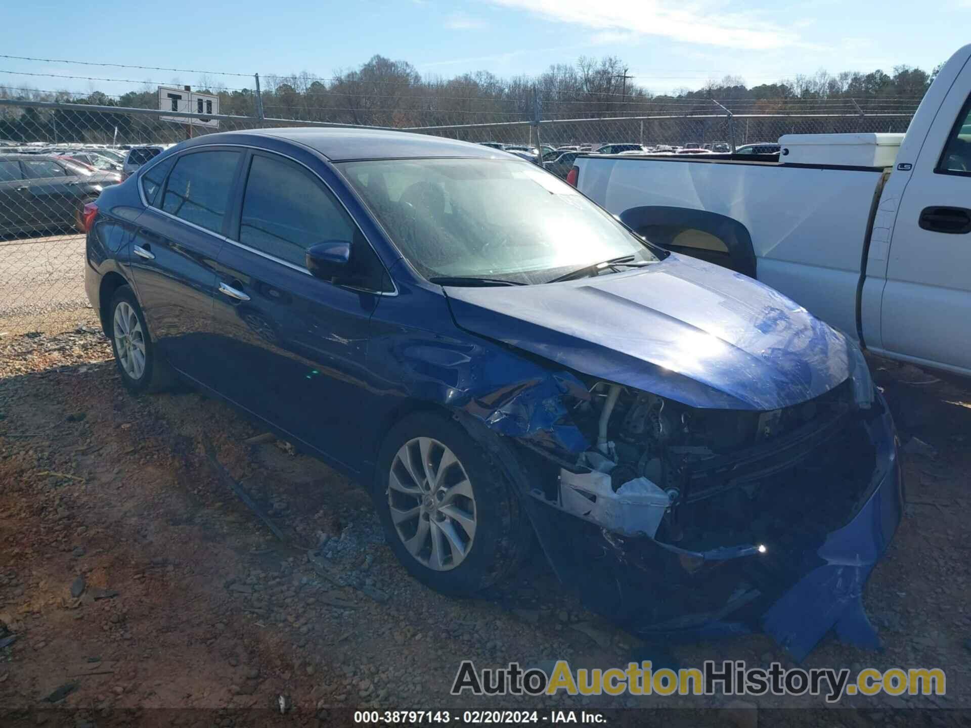 NISSAN SENTRA S/SV/SR/SL, 3N1AB7AP5KY418231