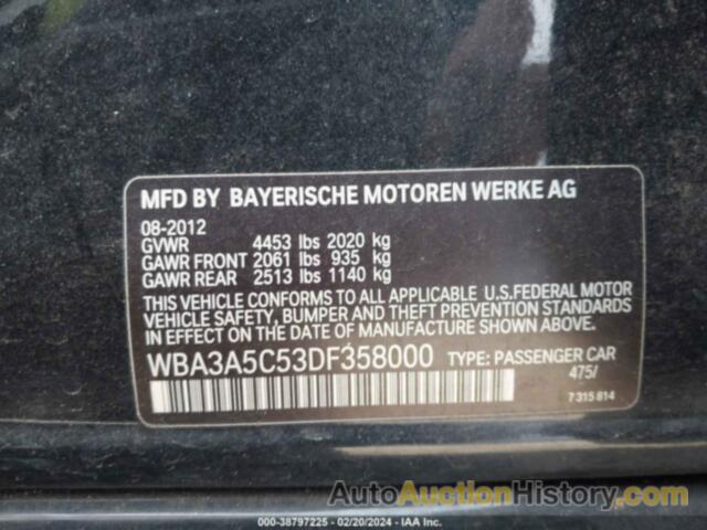BMW 328 I, WBA3A5C53DF358000
