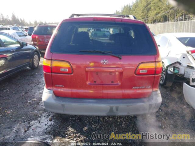 TOYOTA SIENNA, 4T3ZF13C8XV131152