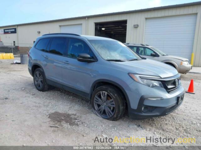 HONDA PILOT 2WD SPORT, 5FNYF5H39NB037537