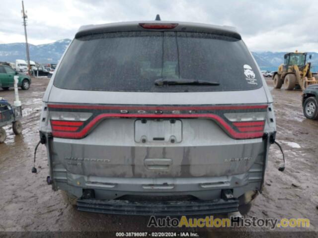 DODGE DURANGO LIMITED, 1C4RDJDG9GC433317